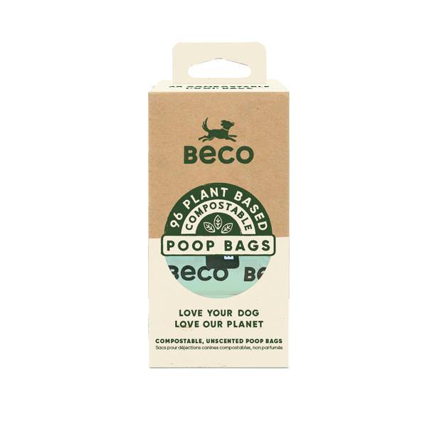 Beco Pets Unscented Compostable Poop Bags - Underdog Pets