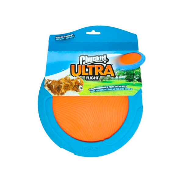 Chuckit! Ultra Flight Frisbee Rubber Dog Toy - Underdog Pets