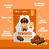 Denzel's Rewards Chicken and Mango Rosettes - Underdog Pets