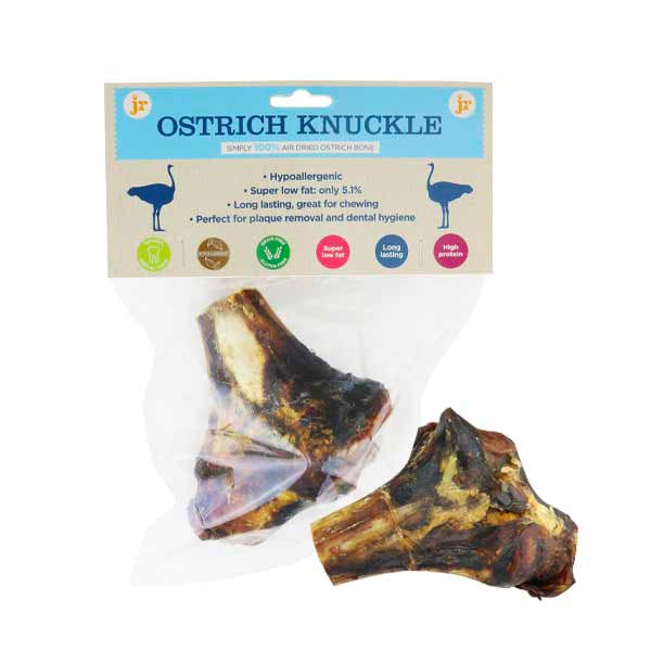 JR Ostrich Knuckle Bone - Underdog Pets