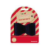 Luxury Navy Velvet Bow Tie - Underdog Pets