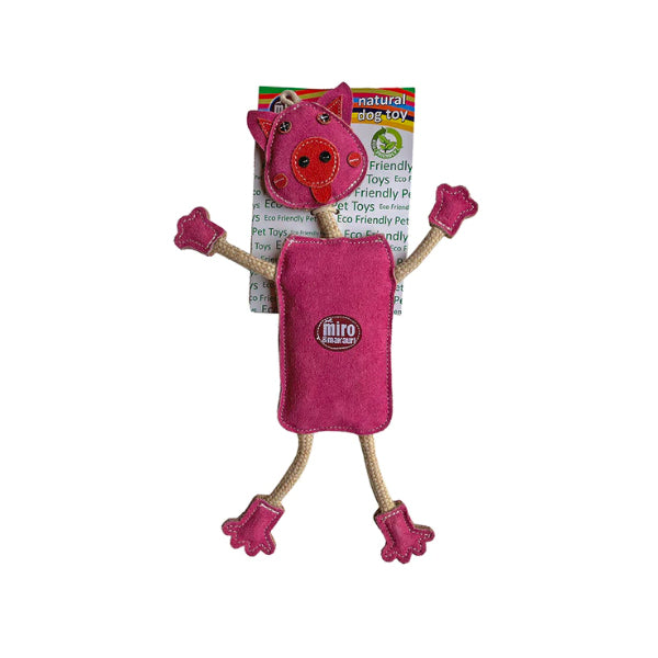 Peggy the Pig Dog Toy - Underdog Pets