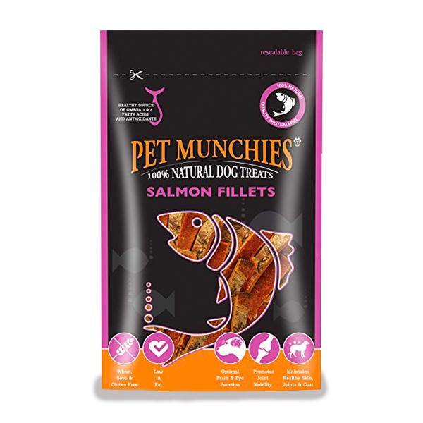 Pet Munchies Salmon Fillets - Underdog Pets