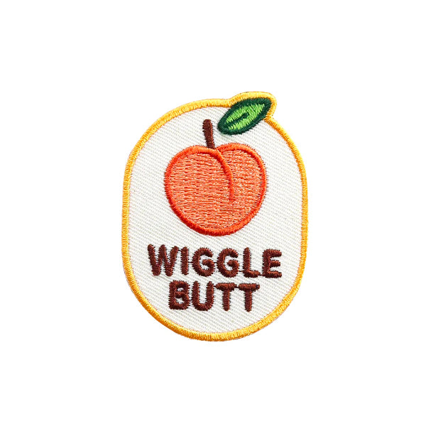 Scout's Honour Wiggle Butt iron-on patch for dogs - Underdog Pets