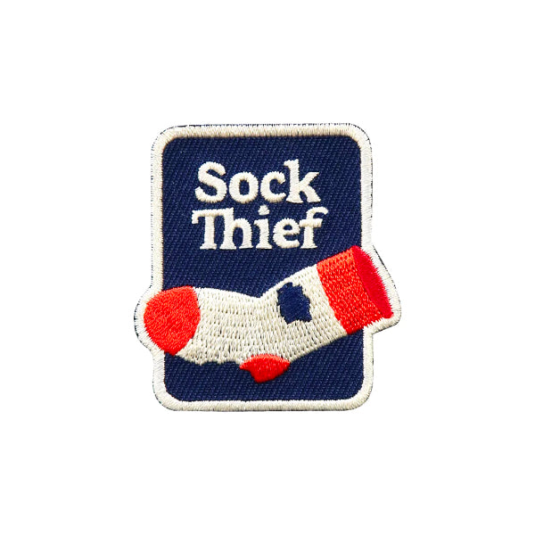 Scout's Honour Sock Thief iron-on patch for dogs - Underdog Pets