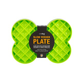 Slow Dog Feeder Plate Green - Underdog Pets