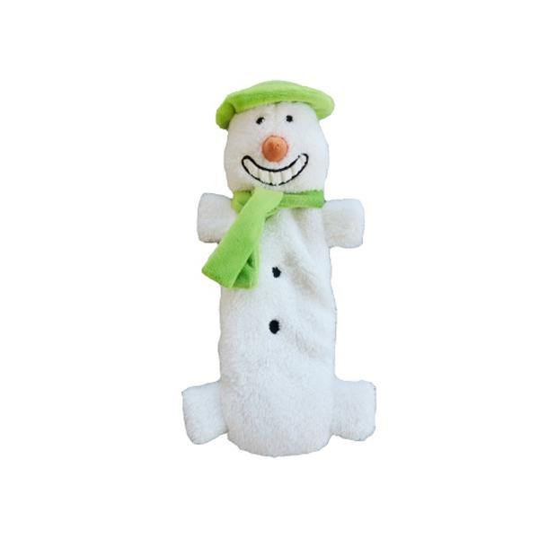 Stuffed Head Crinkle & Squeaky Snowman Dog Toy - Underdog Pets